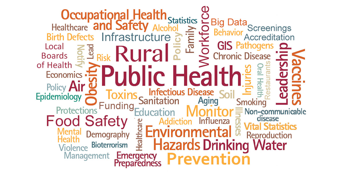 Rural Public Health Agencies Overview Rural Health Information Hub