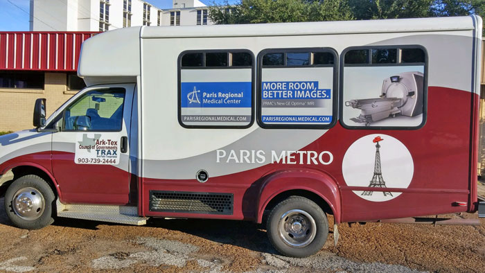 Paris Metro bus