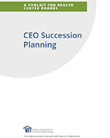 cover image for CEO Succession Planning: A Toolkit for Health Center Boards