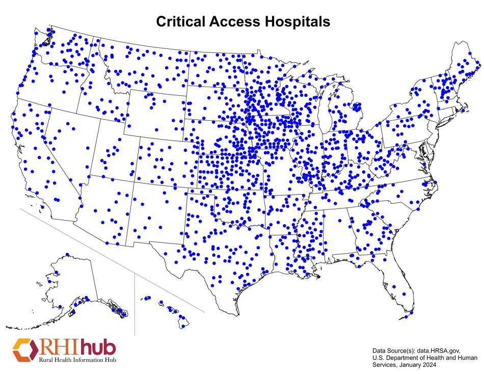 Critical Access Hospitals (CAHs) Introduction Rural Health