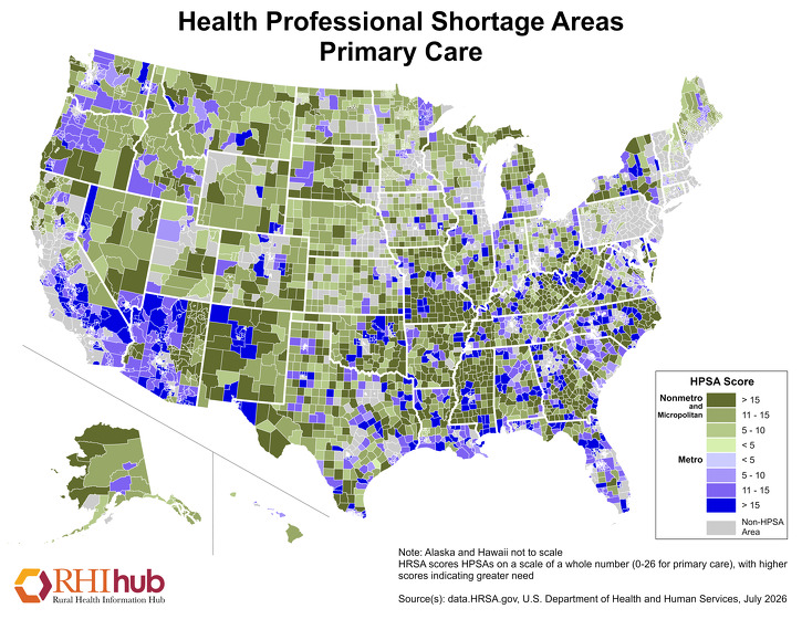 HPSA Primary Care Score